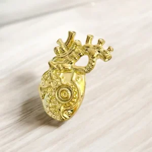 Pines Metálicos Dorados